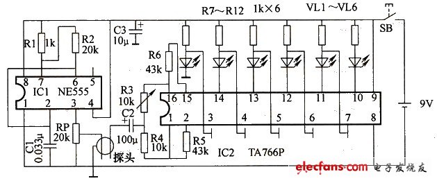 水質檢測器電路