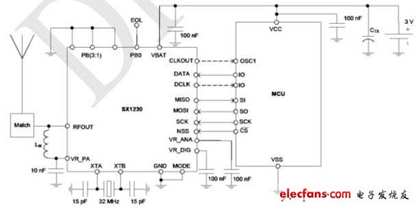 MCU模式應用電路圖