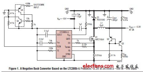 DN458降壓轉換器簡化低電壓設計