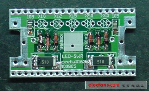 圖2   在PCB上焊接IC