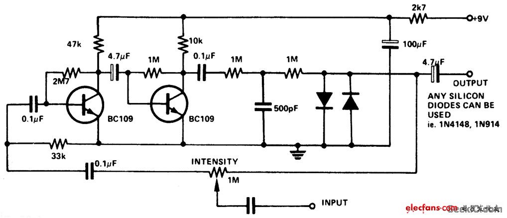 噪音盒電路