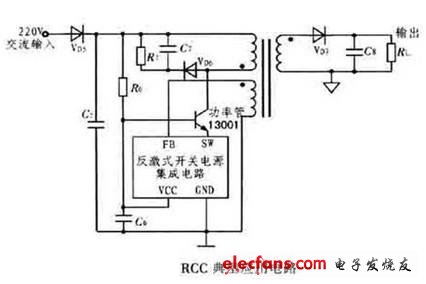 RCC器件的應用電路