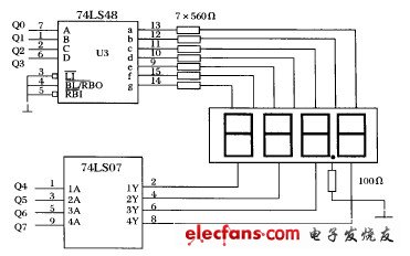 血壓檢測(cè)儀顯示電路