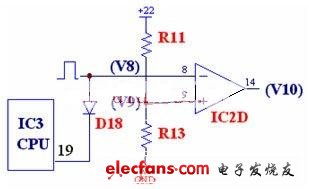 電磁爐加熱開關控制電路