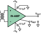 Analog Devices:不工作的變壓器耦合儀表放大器電路