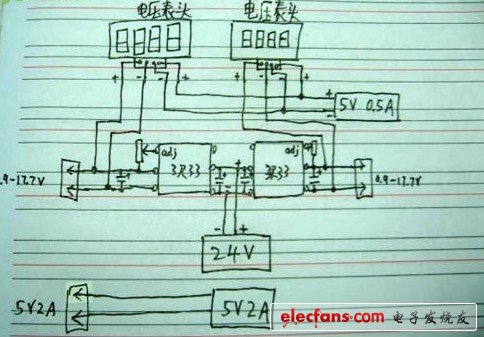 各種電壓表頭的接線法可能不一樣，詳見(jiàn)電壓表頭的說(shuō)明書(shū)。