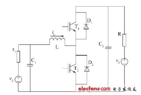 雙向DC/DC變換器電路