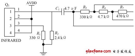 圖3　脈搏波信號濾波電路