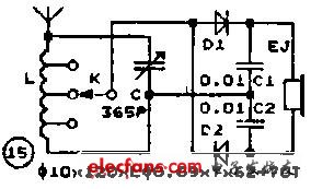 30個“無電源收音機”電路-適合剛剛接觸電子技術的折騰