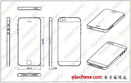 iPhone 5保護套設計圖