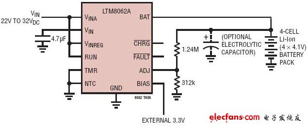 鋰離子電池充電器電路圖