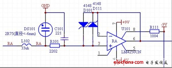 心電圖機(jī)輸入保護(hù)電路