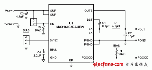 圖9. 用于PCB布板的原理圖