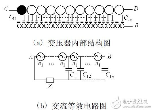 圖5 僅一次繞組有感應電動勢的情況