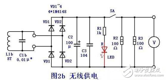 實(shí)際上任何一個具有接收線圈的裝置都可成為接收電路