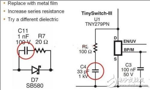 修復(fù)高噪聲箝位電容的方法