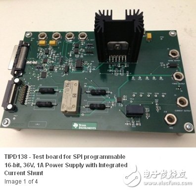 高電壓(36V)、高電流(1A)電源的參考設(shè)計(jì)電路圖