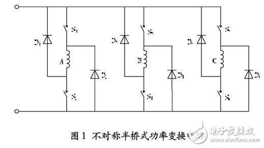 不對稱半橋式功率變換電路