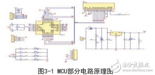 MCU部分電路原理圖