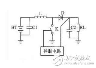 升壓型DC/DC轉(zhuǎn)換器的電路結(jié)構(gòu)