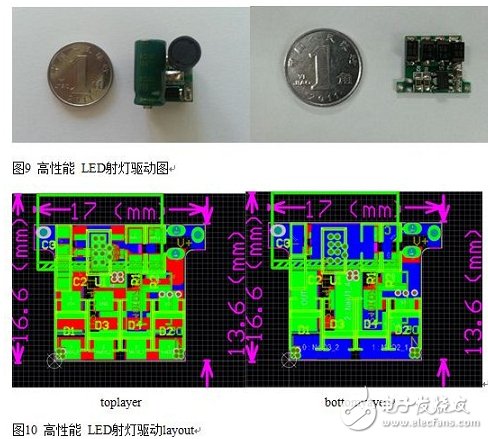 高性能LED射燈驅動圖及layout設計