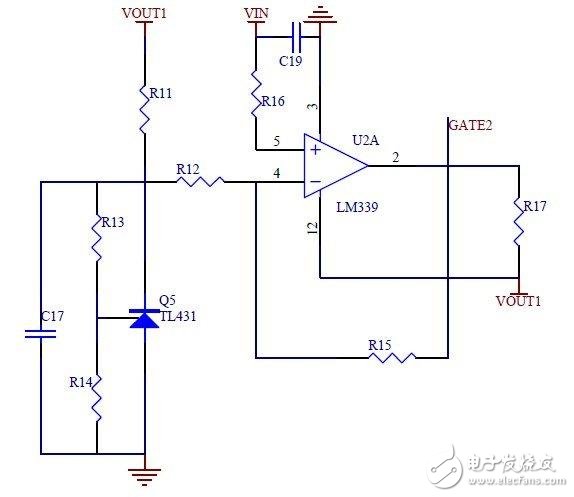 關斷電路的原理圖