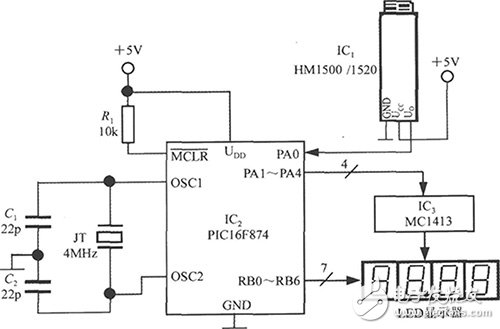 濕度傳感器電路