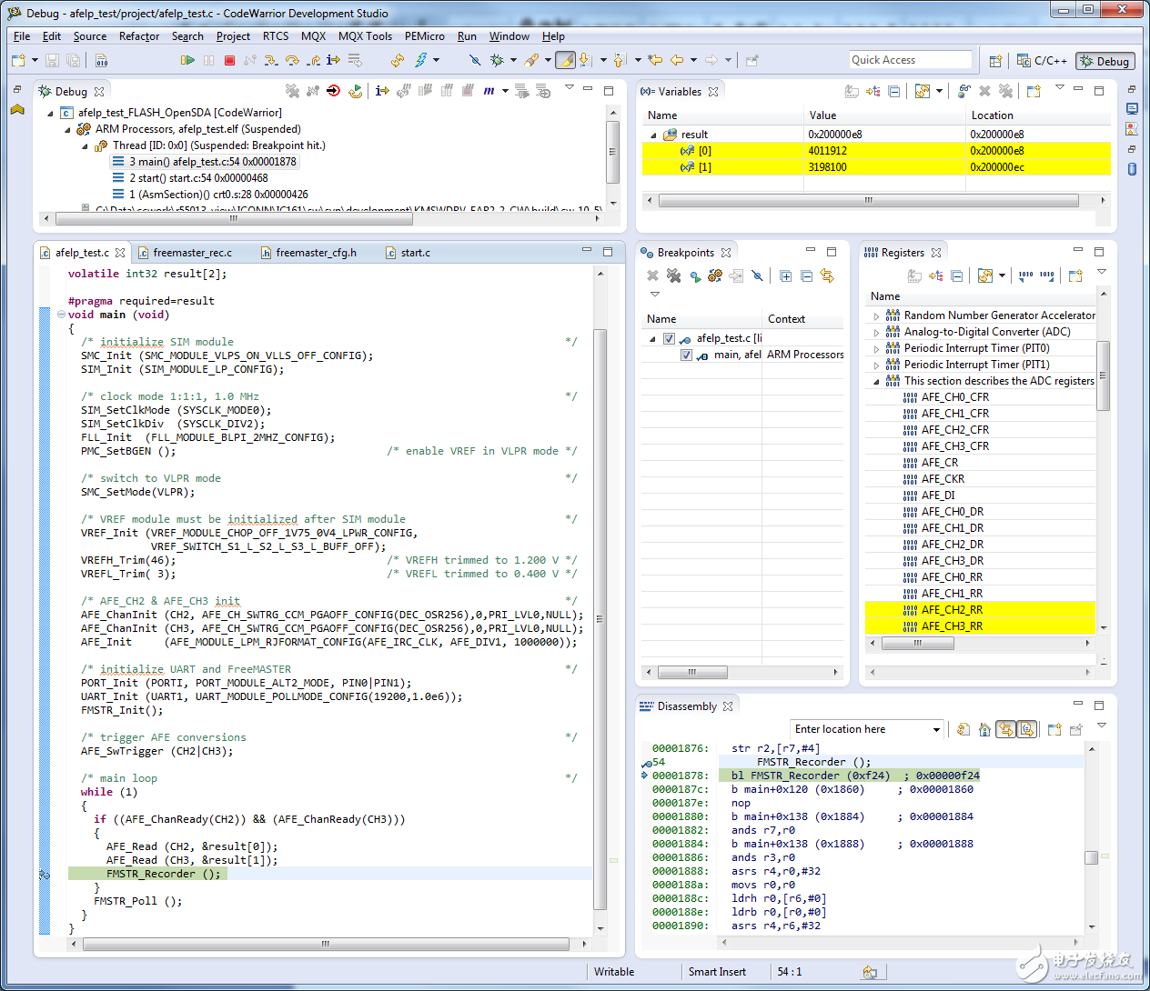 CodeWarrior IDE for MCU’s 10.5 開發環境