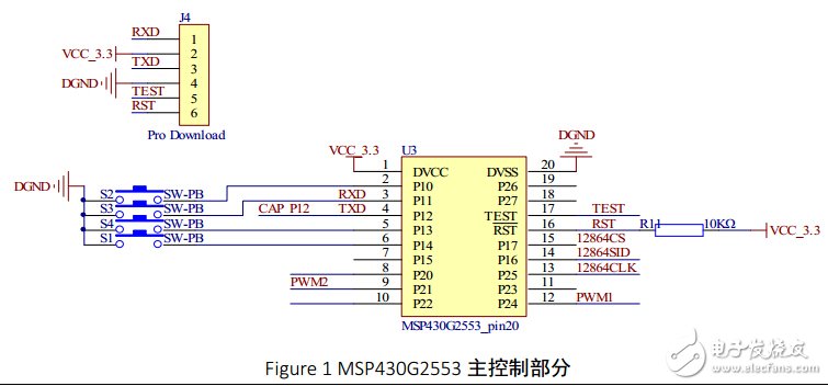 基于MSP430的控制電機并測速度系統設計與調試