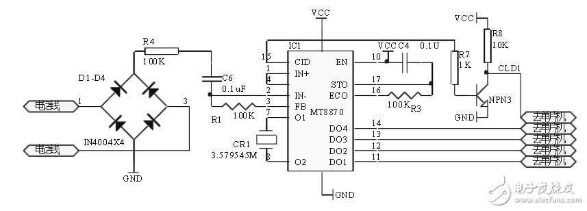 雙音頻解碼電子電路設計