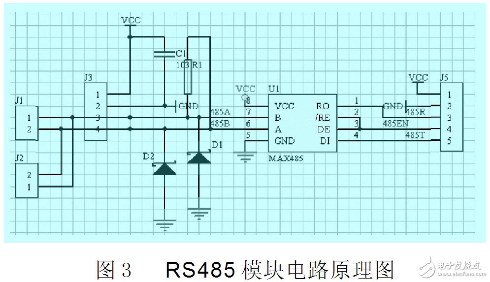 電路圖天天讀（22）：智能水文監控系統模塊電路