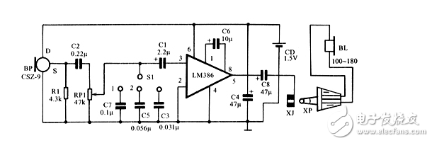 幾種助聽器電路組合設計