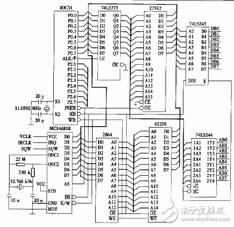 電視監控系統控制電路設計