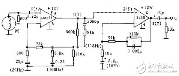 監(jiān)控拾音器電路模塊設計