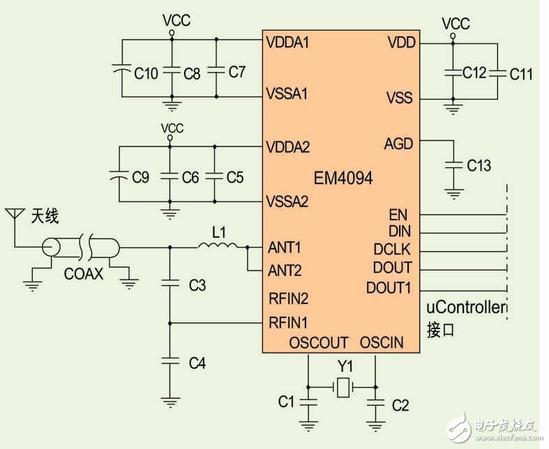 基于NFC通用讀卡器電路設計 —電路圖天天讀（42）