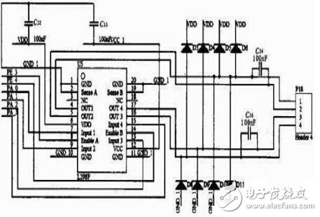 基于Atmega128單片機無人車控制系統電路設計