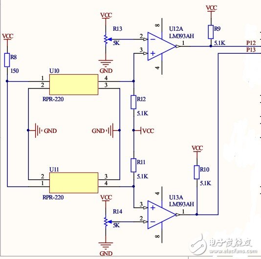 循線機器人小車系統電路模塊設計