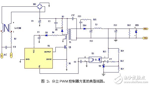 高性價比的電源適配器應用電路設計