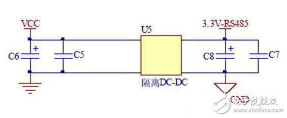 3.3V供電的RS485接口遠距離數(shù)據(jù)通信電路設(shè)計