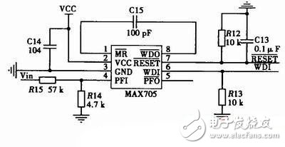 智能照明系統室內環境光采集電路圖