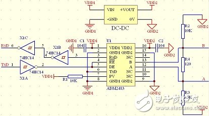 RS485收發(fā)連接器參考電路設計大全