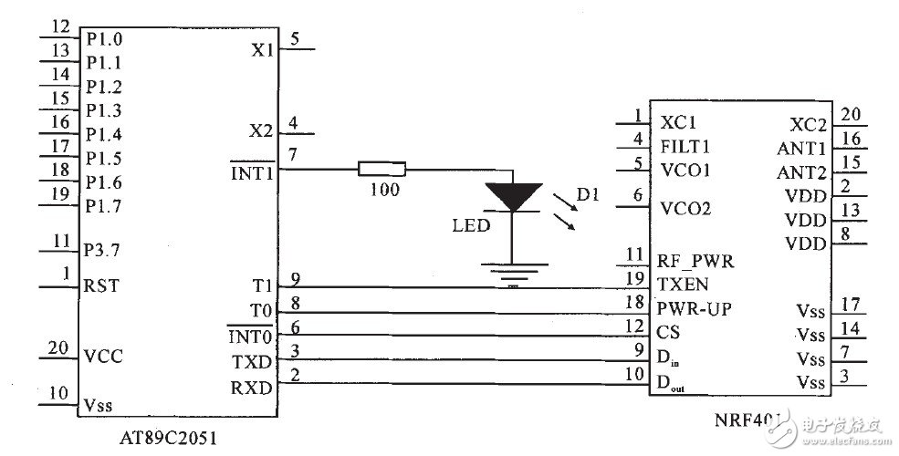 無線病房呼叫系統連接器電路設計詳解