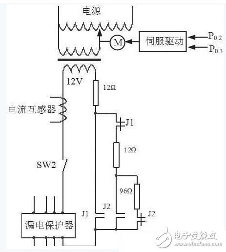 漏電保護測試系統電路原理分析