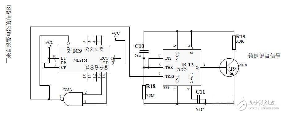 電子密碼鎖555單穩態電路設計攻略