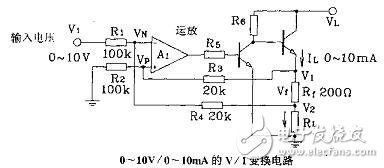 運放組成的V/I和I/V變換電路設(shè)計詳解