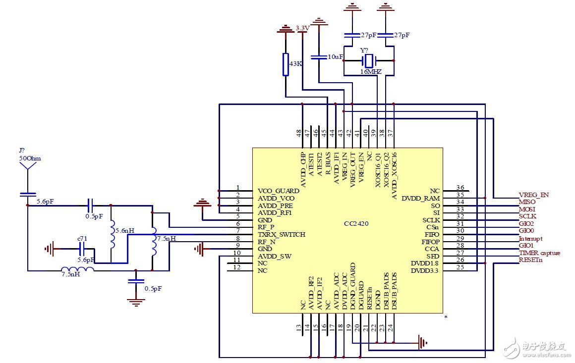 ZigBee無線呼叫系統(tǒng)硬件電路 —電路圖天天讀（177）