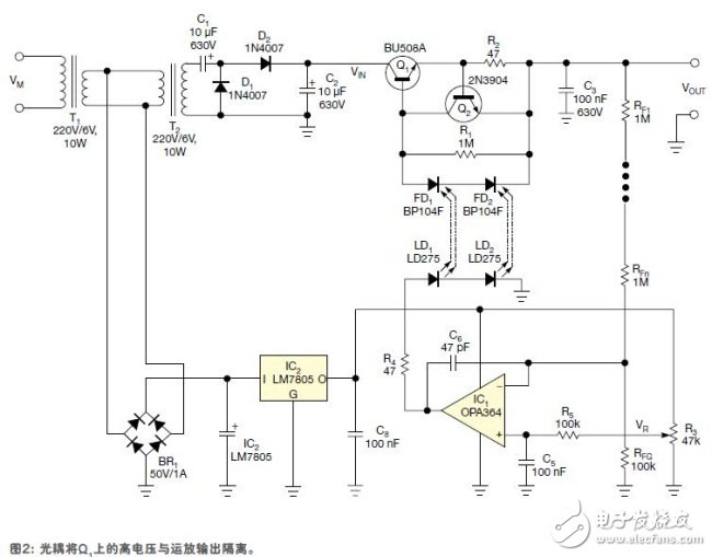 線性穩(wěn)壓電源電子路設(shè)計圖解析 —電路圖天天讀（191）