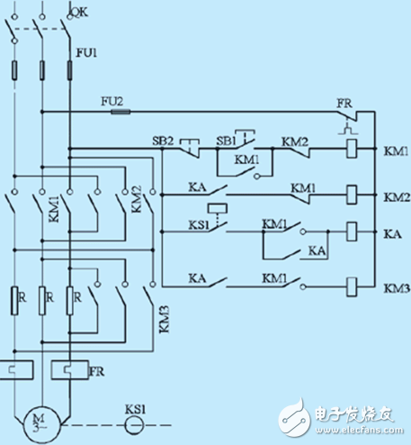 定子串電阻降壓啟動