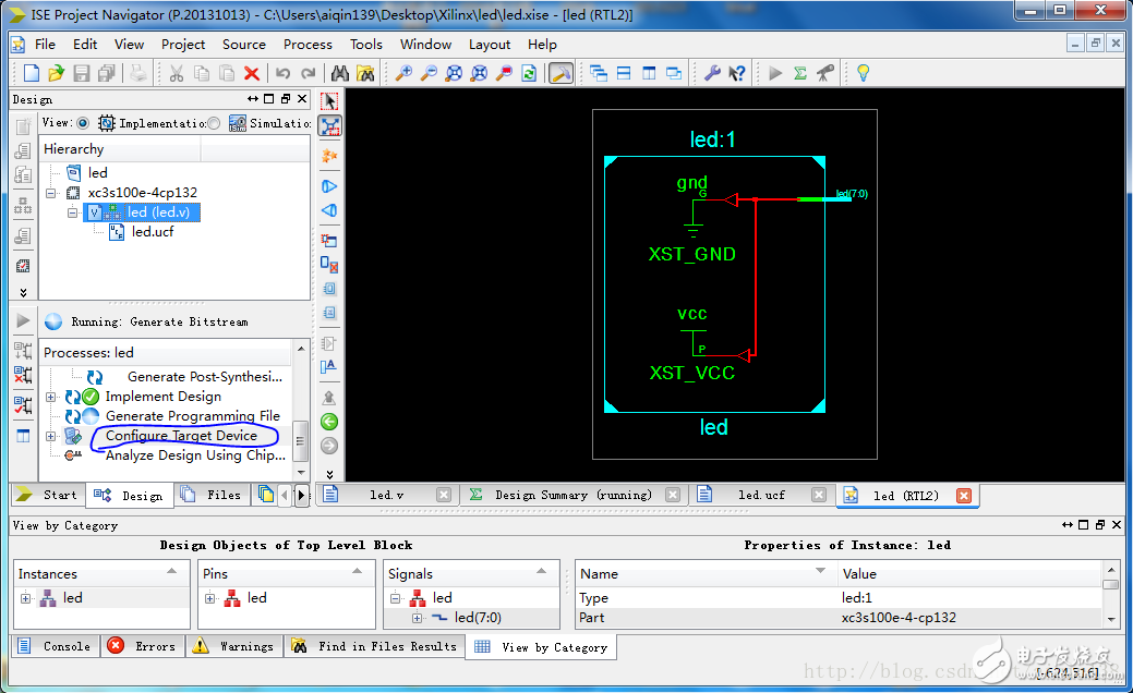 Xilinx ISE Design Suite14.7開發流程