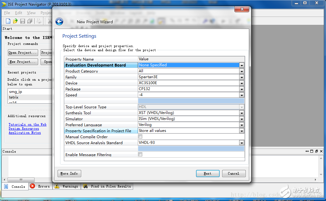 Xilinx ISE Design Suite14.7開發流程